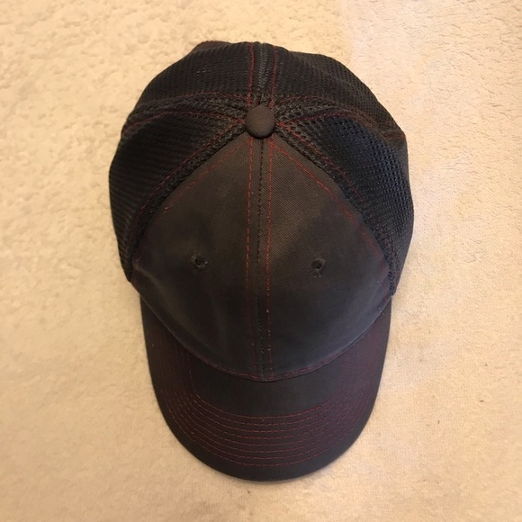 Barco Uniforms Adjustable Cloth & Mesh Grey Ball Cap - Picture 4 of 16